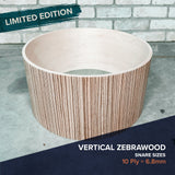 DIY Snare Kit Series [Vertical Zebrawood/Maple | 10-Ply]